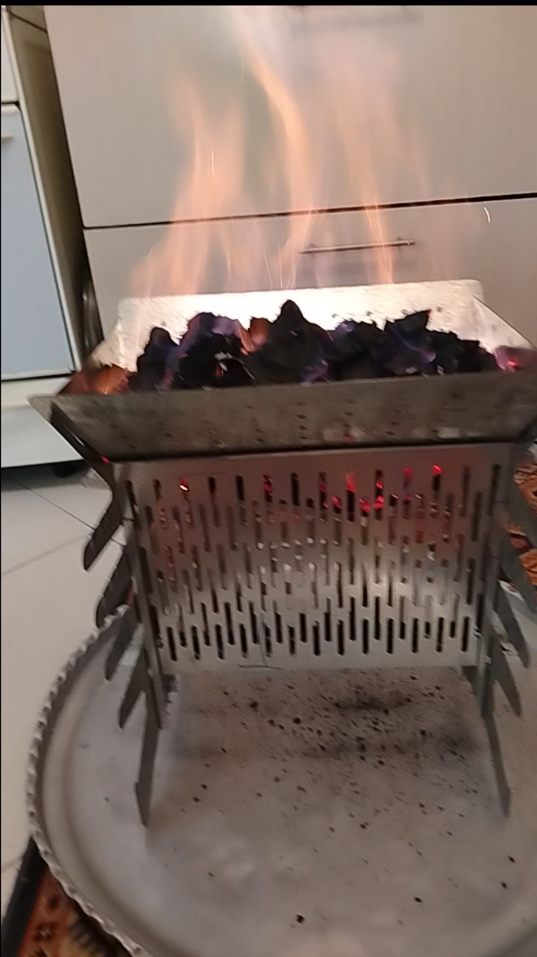 منقل کبابپز ایستاده پازلی ۵